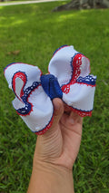 RWB Beauty Bow on Clip
