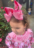 M2M Merry Pinkmas Bow on Clip