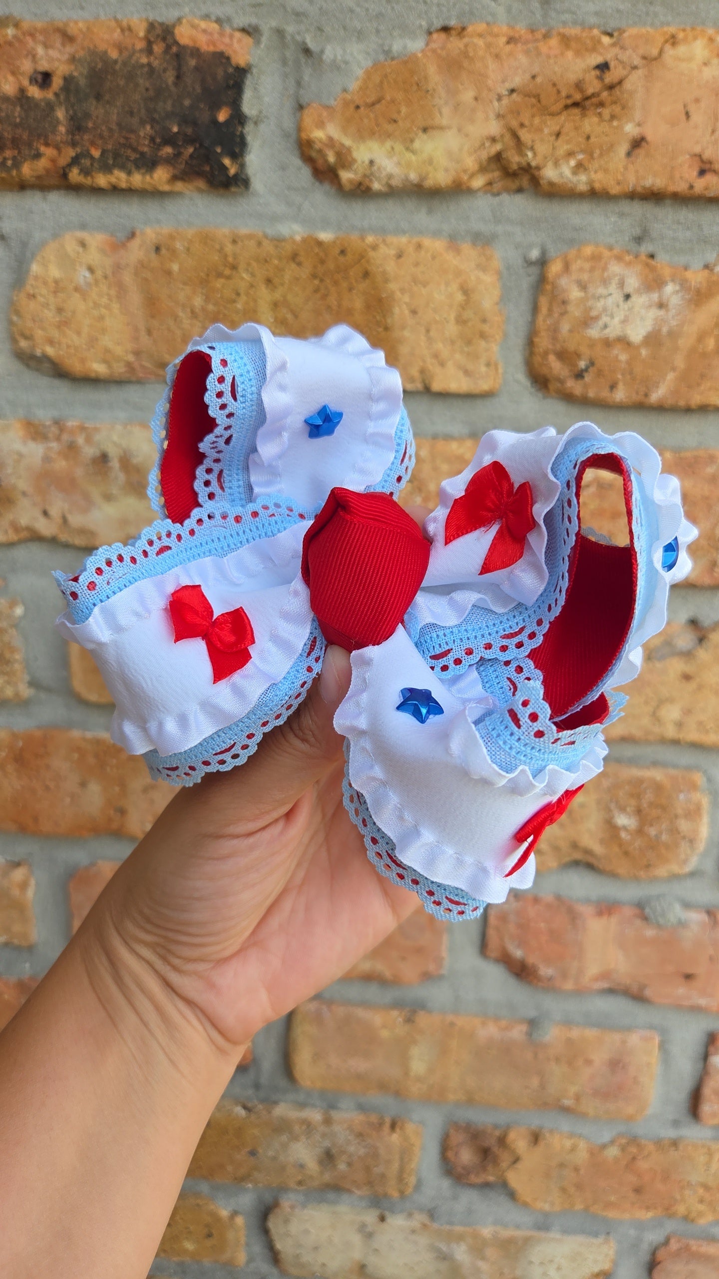 5" RTS "Bows & Beauty" Bow on Clip