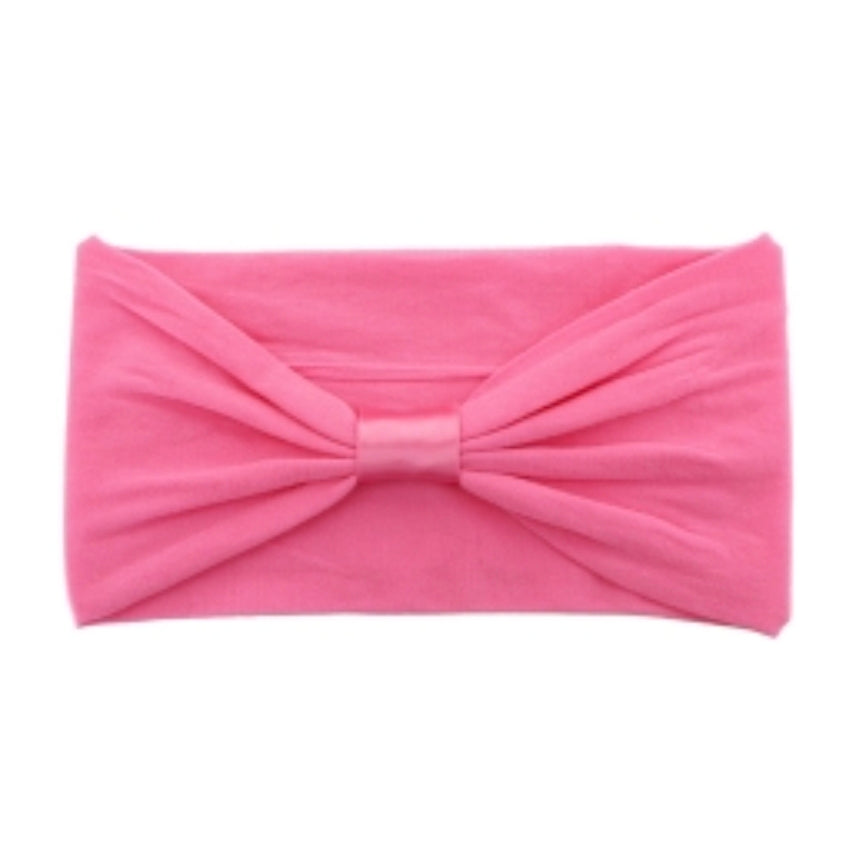 Pink Clip-on Headwrap