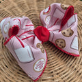 RTS Sale • 4" Santa's Milk & Cookies Bow on Clip
