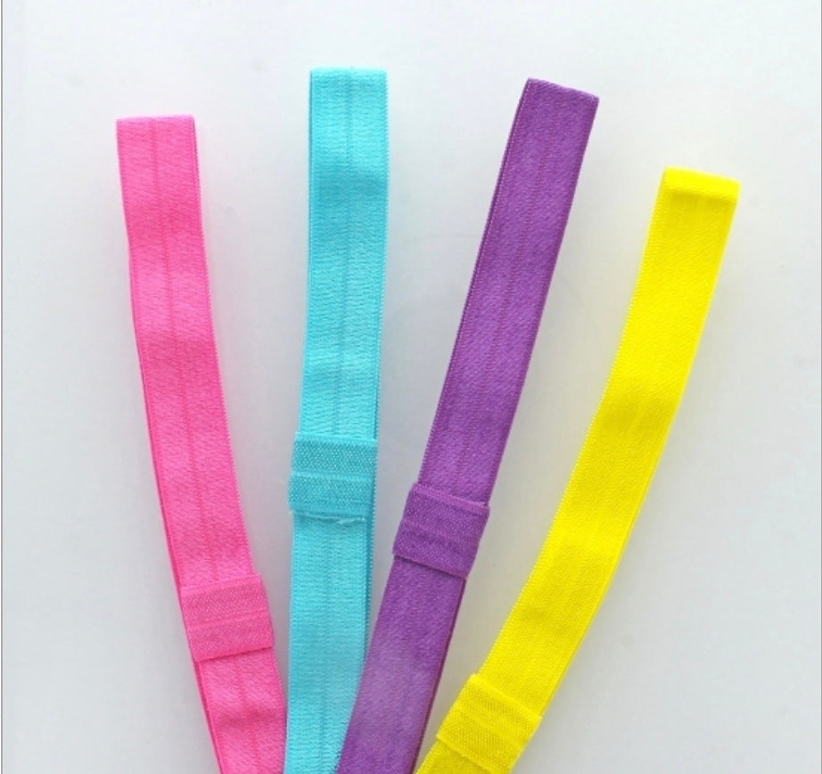Color-Matched Clip-on elastic headband