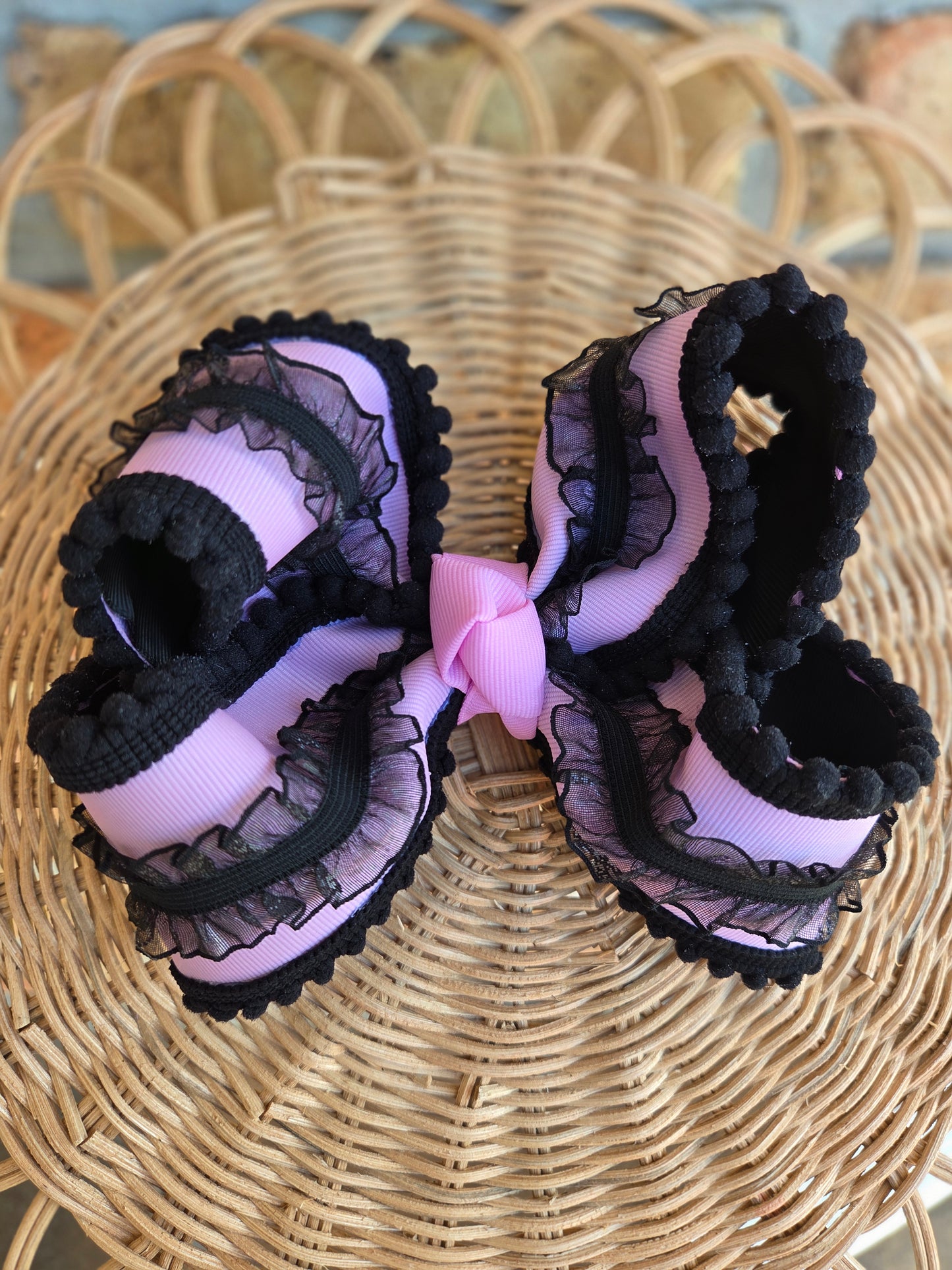 Spooky Sweet 7" Bow on Clip
