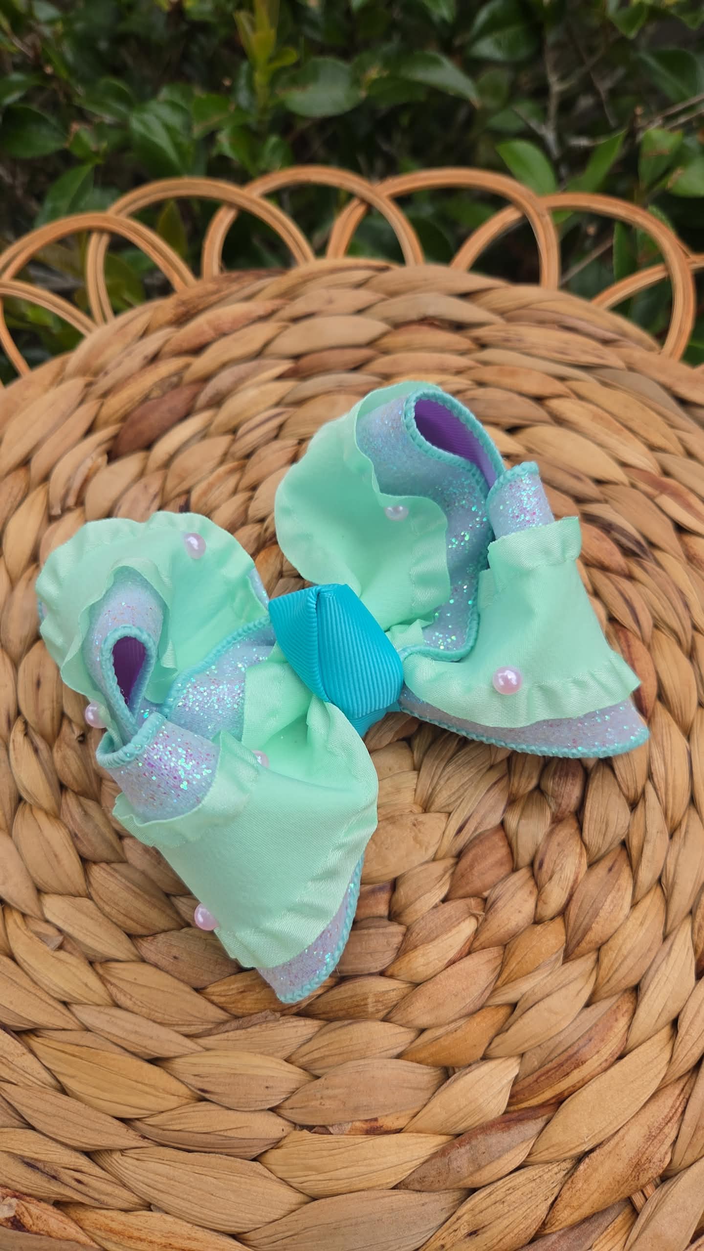4" RTS Monsters Inc Bow on Clip