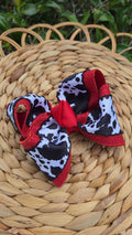 4" RTS "Eat More Chick'n" Bow on Clip
