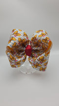 6" Back to School Pencils Bow on Clip