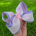 Magical Crowns Bow on Clip 👑