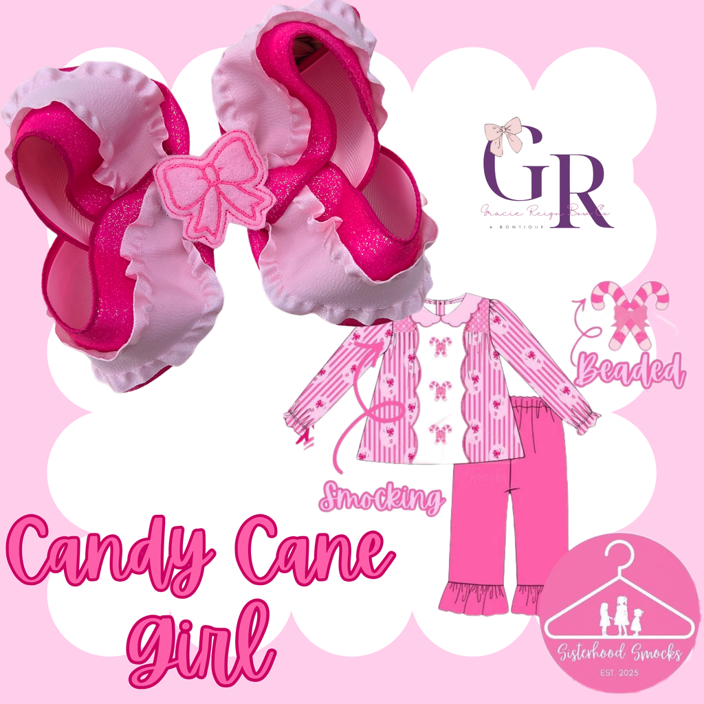 Sisterhood Smocks COLLAB BOW-Option "C" Bow on Clip